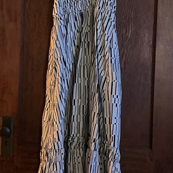 Anthropologie Dresses & Skirts - Anthropologie Navy and Cream Bubble Maxi Dress